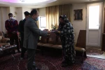 دیدار ریاست دانشگاه فنی و حرفه ای استان مرکزی با خانواده شهید معبود نیا  4