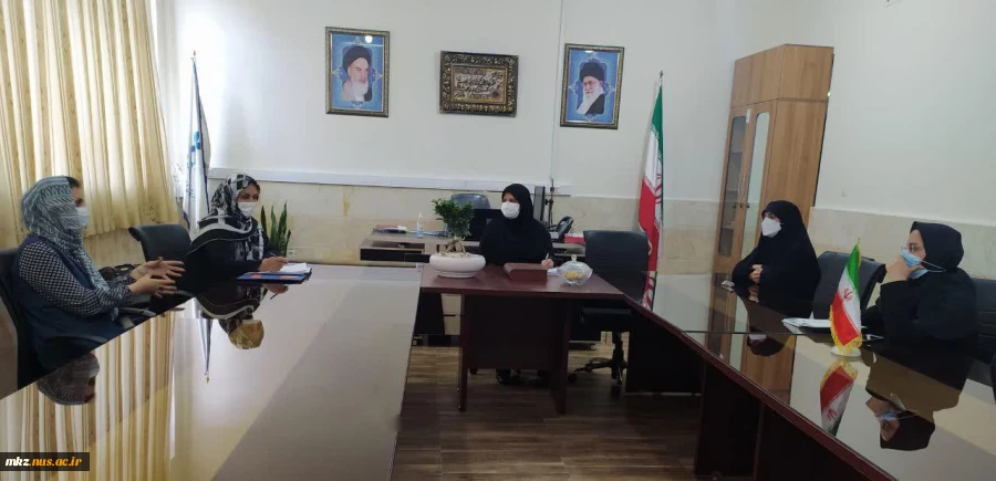 جلسه مشترک  دانشکده فنی و حرفه ای دختران اطهر اراک با انجمن طراحان لباس استان مرکزی 2