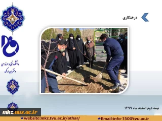 روز درختکاری سال 1399
