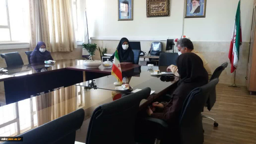 دیدار ریاست دانشکده فنی و حرفه ای دختران اراک با مدیران کل سازمان میراث فرهنگی، صنایع دستی و گردشگری استان مرکزی  3