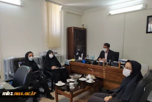 دیدار ریاست دانشکده فنی و حرفه ای دختران اراک با مدیران کل سازمان میراث فرهنگی، صنایع دستی و گردشگری استان مرکزی  4