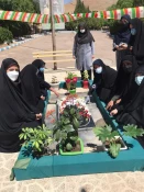 مراسم پیاده روی با حضور کارکنان دانشکده فنی و حرفه ای دختران اطهر اراک 3