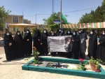 مراسم پیاده روی با حضور کارکنان دانشکده فنی و حرفه ای دختران اطهر اراک 6