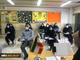 جلسه شورای اداری پایان نیمسال تحصیلی 992  5