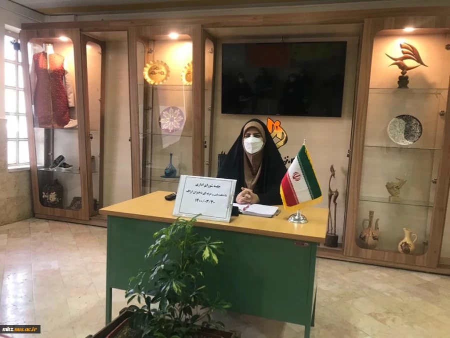 جلسه شورای اداری پایان نیمسال تحصیلی 992  6