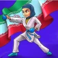کسب مقام دوم در مسابقات کاتای جهانی توسط خانم فاطمه کارگر دانشجوی رشته تربیت بدنی دانشکده دختران اراک (اطهر)