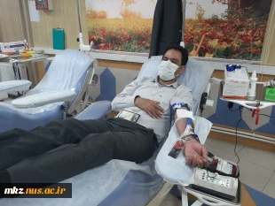 اهدا خون جمعی همکاران دانشگاه فنی وحرفه ای استان مرکزی 3