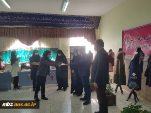 برگزاری نمایشگاه آثار دانشجویان صاحب کسب و کار دانشگاه فنی و حرفه ای استان مرکزی واحد دختران اراک (اطهر)  2