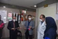 حضور رئیس دانشگاه فنی و حرفه ای استان مرکزی در بیمارستان ولیعصر به مناسبت میلاد حضرت زینب (س) و روز پرستار