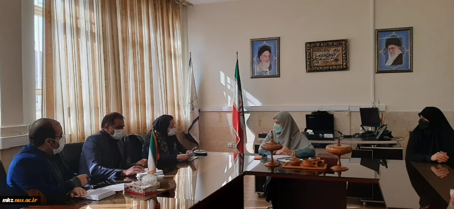 جلسه هم اندیشی مسئولین محترم دانشکده فنی وحرفه‌ای دختران اراک-اطهر با معاونت محترم فرهنگی و دانشجویی جهاد دانشگاهی 2