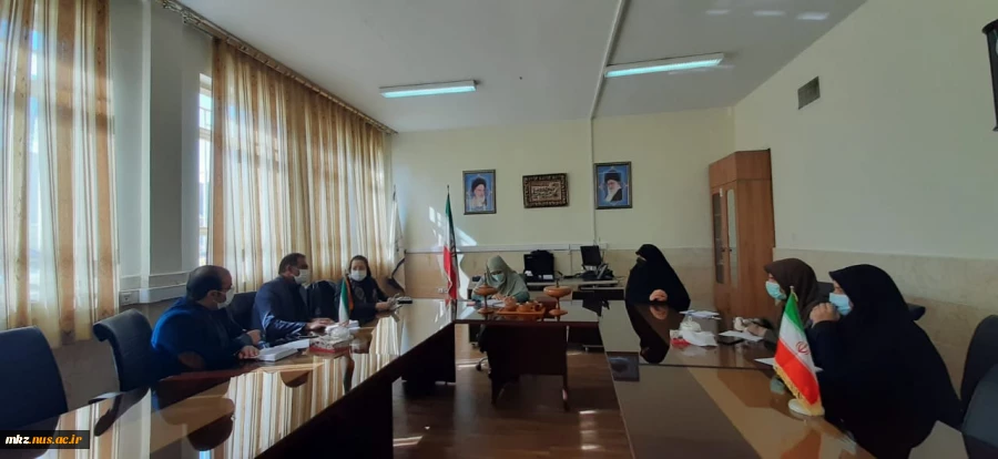 جلسه هم اندیشی مسئولین محترم دانشکده فنی وحرفه‌ای دختران اراک-اطهر با معاونت محترم فرهنگی و دانشجویی جهاد دانشگاهی 3