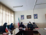 جلسه ی حوزه معاونت محترم آموزشی و ارائه راهکارهای نوین در خصوص پایش کمی و کیفی آموزش الکترونیکی 2