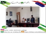 جلسه آموزشکده  فنی و حرفه ای دختران اراک با مسئولین محترم ستاد امر به معروف و نهی از منکر استان مرکزی 3