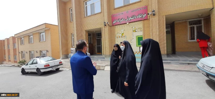 بازدید ریاست محترم دانشگاه فنی و حرفه ای استان مرکزی جناب آقای دکتر مهرداد احمدی و مسئولین محترم دانشکده دختران اراک 4