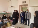 بازدید ریاست محترم دانشگاه فنی و حرفه ای استان مرکزی جناب آقای دکتر مهرداد احمدی و مسئولین محترم دانشکده دختران اراک 6