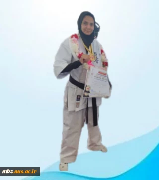 کسب مقام اول مسابقات بین المللی کیو کوشین کاراته توسط دانشجوی دانشگاه فنی و حرفه ای استان مرکزی واحد دختران
