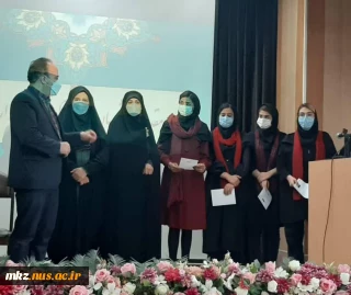 اهدای ابلاغ رسمی دبیران انجمن های علمی دانشجویی توسط رئیس دانشگاه فنی و حرفه ای استان مرکزی