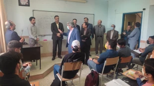 در سفر استانی به قم صورت گرفت؛
ملاقات عمومی رئیس و اعضای هیئت رئیسه دانشگاه با دانشگاهیان دانشگاه فنی و حرفه‌ای استان قم
 2