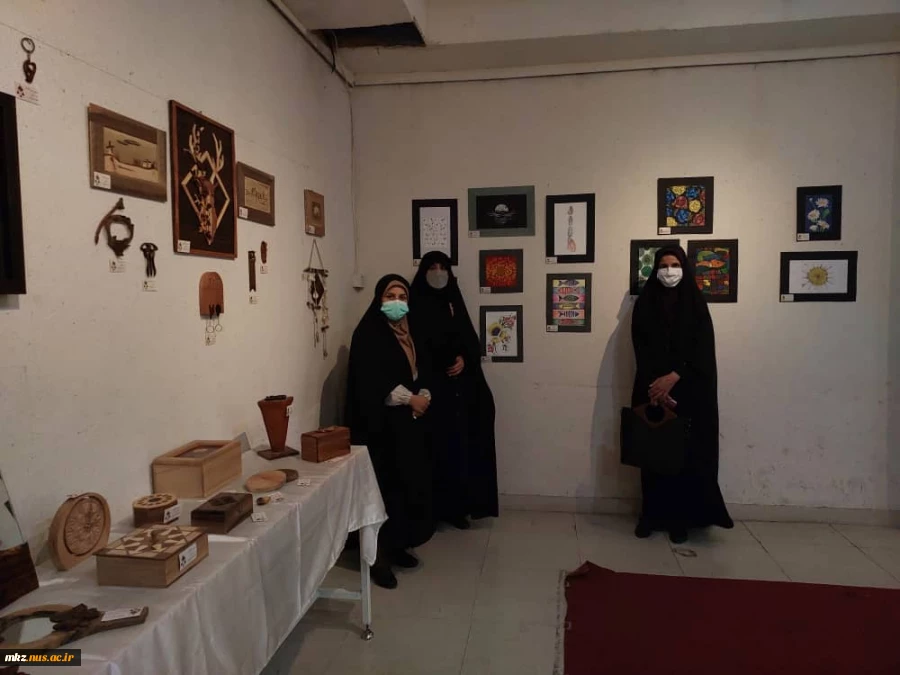 بازدید از نمایشگاه دستاوردهای دانشجویان رشته صنایع دستی دانشگاه اراک 6