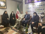 بازدید دبیر محترم شورای فرهنگ عمومی کشور جناب آقای دکتر امامی، از رویداد مهربانو با ریاست مسئول محترم گروه جهادی ملی بانو مجتهده امین، سرکار خانم دکتر مهاجرانی  2