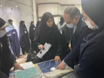 بازدید دبیر محترم شورای فرهنگ عمومی کشور جناب آقای دکتر امامی، از رویداد مهربانو با ریاست مسئول محترم گروه جهادی ملی بانو مجتهده امین، سرکار خانم دکتر مهاجرانی  3