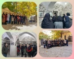 بازدید دانشجویان گروه طراحی و دوخت و گروه فتوگرافیک از روستای انجدان 3