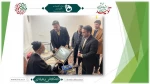عیادت دکتر خسرویان از آیت‌الله اعرافی، مدیر حوزه‌های علمیه کشور در بیت ایشان و گفت‌وگو پیرامون سیاست‌های تحولی دانشگاه 2