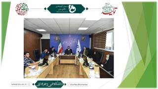 حضور دکتر خسرویان در جلسه قرارگاه مرکزی شهید علم‌الهدی در خصوص اعزام دانشجویان به اردوی راهیان نور با همراهی مسئولین بسیج دانشجویی دانشگاه‌های فنی و حرفه‌ای کشور