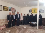 دیدار با خانواده شهدای مدافع حرم به مناسبت 22 اسفند ماه روز بزرگداشت مقام شهدا  4