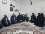 دیدار با خانواده شهدای مدافع حرم به مناسبت 22 اسفند ماه روز بزرگداشت مقام شهدا  5