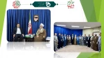 دیدار رئیس دانشگاه فنی و حرفه‌ای با آیت‌الله علیرضا اعرافی مدیر حوزه‌های علمیه سراسر کشور 2