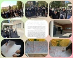 تجمع کارکنان و اساتید و دانشجویان آموزشکده دختران اراک در محکوم کردن جنایات رژیم صهیونیستی 2