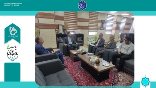 دیدار سرپرست دانشگاه فنی و حرفه ای استان مرکزی با فرماندار شهرستان آشتیان