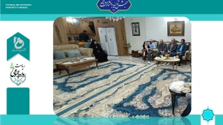 دیدار سرپرست دانشگاه فنی و حرفه ای استان مرکزی با خانواده محترم شهید حمید آسنجرانی