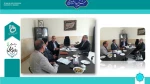 جلسه سرپرست دانشگاه فنی و حرفه ای استان مرکزی با نماینده محترم مجلس شورای اسلامی درشهرستان‌های تفرش آشتیان و فراهان 2