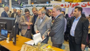 حضور دانشگاه فنی و حرفه ای استان مرکزی درنمایشگاه معرفی مشاغل آموزش وپرورش استان مرکزی(هنرستان ها) 2