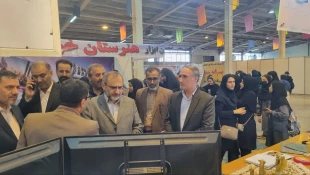 حضور دانشگاه فنی و حرفه ای استان مرکزی درنمایشگاه معرفی مشاغل آموزش وپرورش استان مرکزی(هنرستان ها) 2