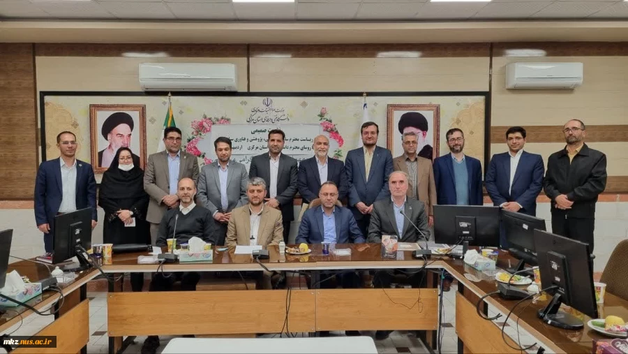 نشست صمیمی رئیس سازمان علمی، پژوهشی و فناوری سپاه کشور با روسای دانشگاه های استان مرکزی 5