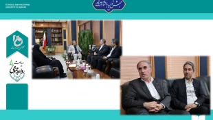دیدار سرپرست دانشگاه فنی و حرفه ای استان مرکزی با معاون استاندار و فرماندار ویژه شهرستان ساوه 2