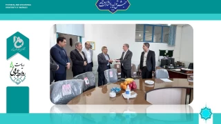 تقدیر از استاد سرآمد دانشکده فنی پسران ساوه با حضور سرپرست دانشگاه فنی و حرفه ای استان مرکزی