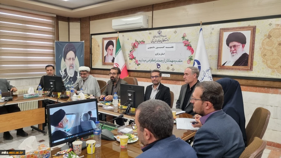 برگزاری جلسه کمیسیون دانشجویی استان در دانشگاه فنی و حرفه ای استان مرکزی  3