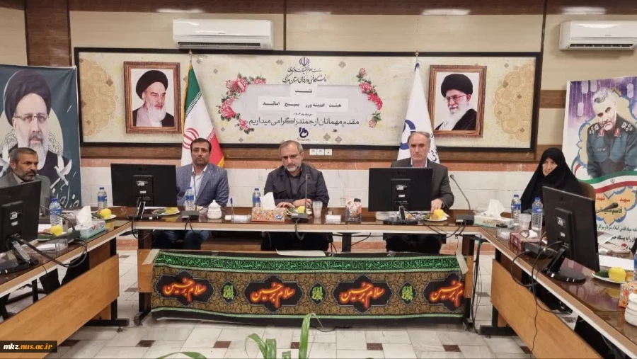 برگزاری نشست هیئت اندیشه ورز اساتید بسیجی در دانشگاه فنی و حرفه ای استان مرکزی 3