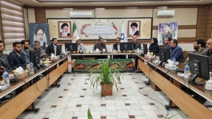 برگزاری نشست هیئت اندیشه ورز اساتید بسیجی در دانشگاه فنی و حرفه ای استان مرکزی 2