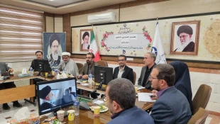 برگزاری نشست هیئت اندیشه ورز اساتید بسیجی در دانشگاه فنی و حرفه ای استان مرکزی 6