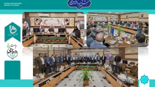 برگزاری نشست هیئت اندیشه ورز اساتید بسیجی در دانشگاه فنی و حرفه ای استان مرکزی 8