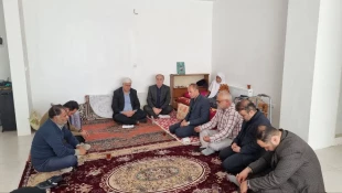 تجلیل دانشگاهیان از مادر صبور شهید والامقام "غلامحسین مرادی" 5