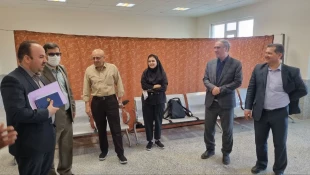 بازدید سرپرست معاونت پژوهشی و فناوری دانشگاه ملی مهارت کشور از واحد تازه تاسیس دختران آشتیان  3