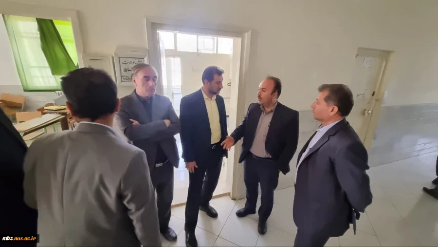 بازدید میدانی از فضای آموزش و پرورش شهر آشتیان در خصوص خوابگاه دانشکده تازه تاسیس دختران آشتیان  2