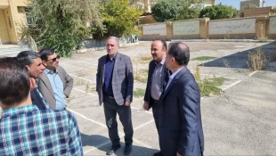 بازدید میدانی از فضای آموزش و پرورش شهر آشتیان در خصوص خوابگاه دانشکده تازه تاسیس دختران آشتیان  3