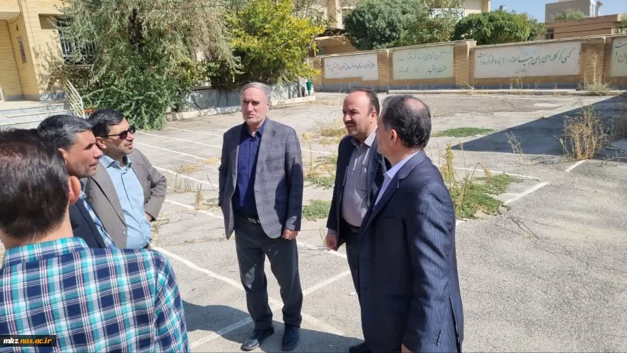 بازدید میدانی از فضای آموزش و پرورش شهر آشتیان در خصوص خوابگاه دانشکده تازه تاسیس دختران آشتیان  3
